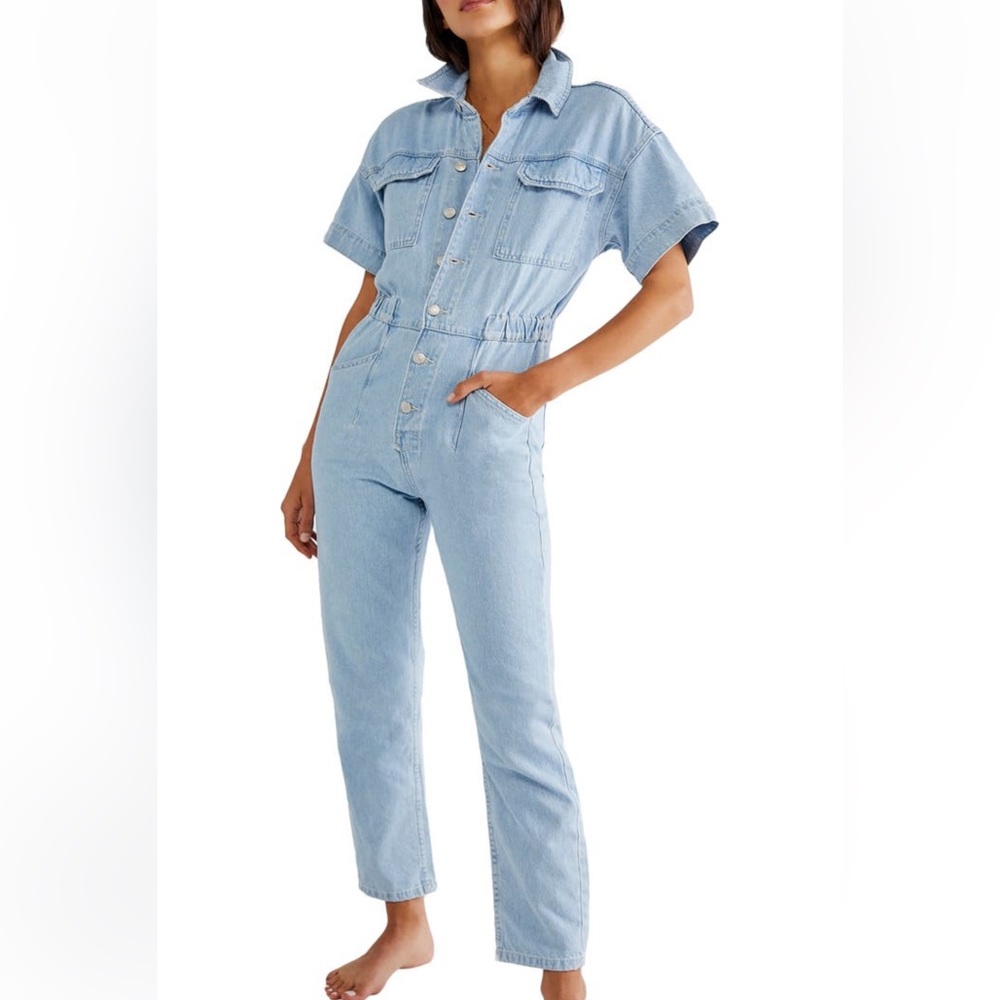 Free People Marci Coveralls